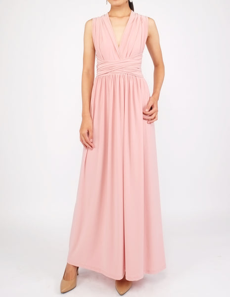 Erika Infinity Dress (Blush Pink)