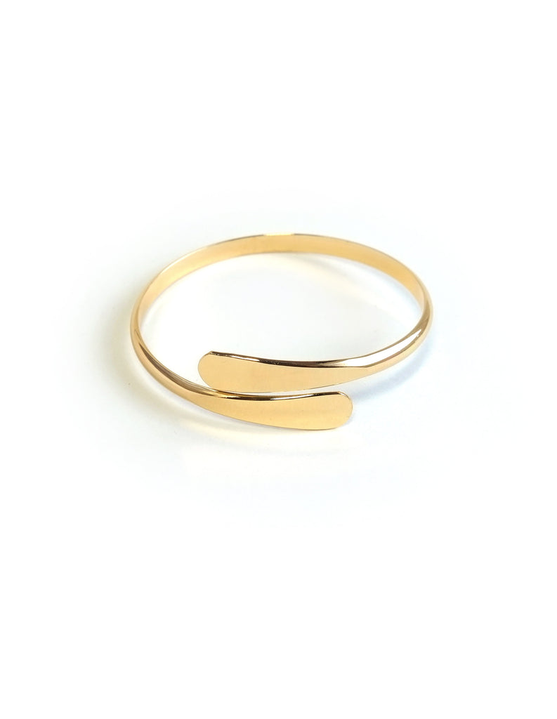 Olena Drop Ends Bangle Bracelet