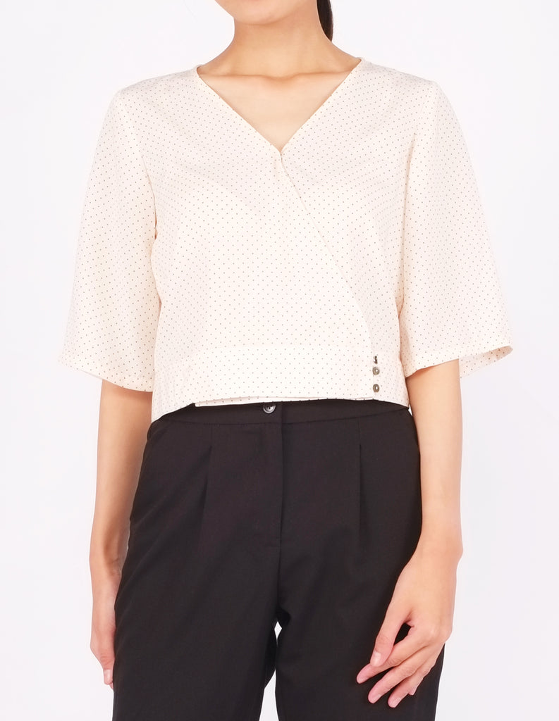 Bo Wrap Front Top (Dotted)