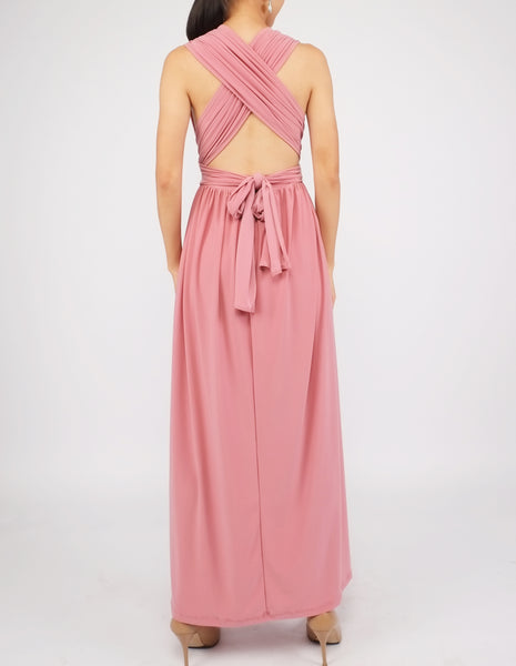 Erika Infinity Dress (Old Rose)