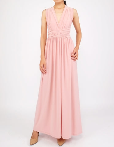 Erika Infinity Dress (Blush Pink)