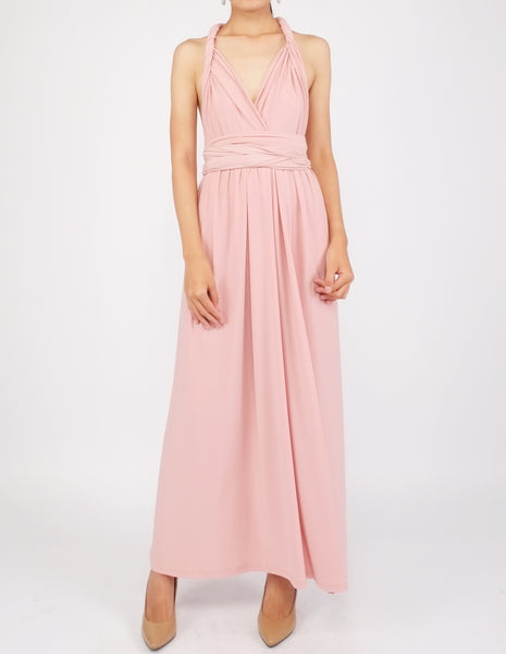 Erika Infinity Dress (Blush Pink)