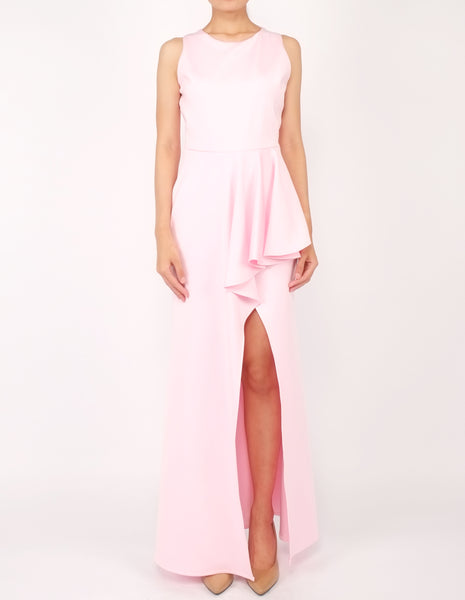 Hye Split Skirt Gown (Blush Pink)