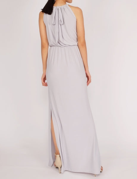 Eliza Maxi Dress (Dove Grey)