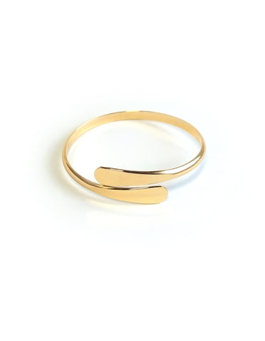 Olena Drop Ends Bangle Bracelet