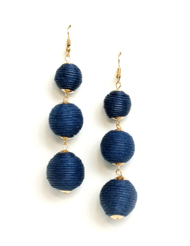 Perry Ball Drop Earrings (Colors Available)