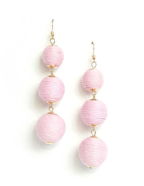 Perry Ball Drop Earrings (Colors Available)